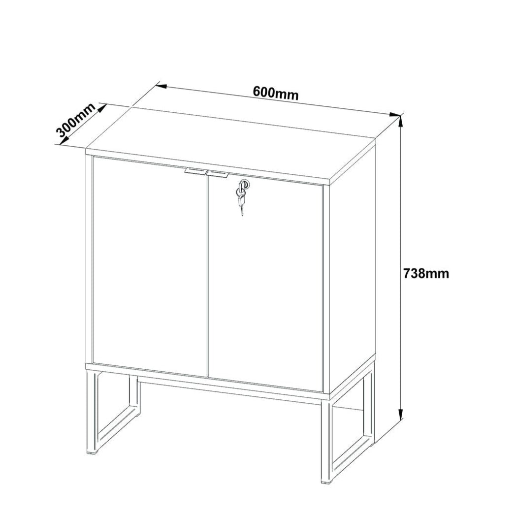 juniper office cabinet