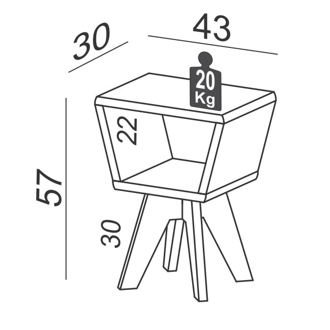 tiffany side table
