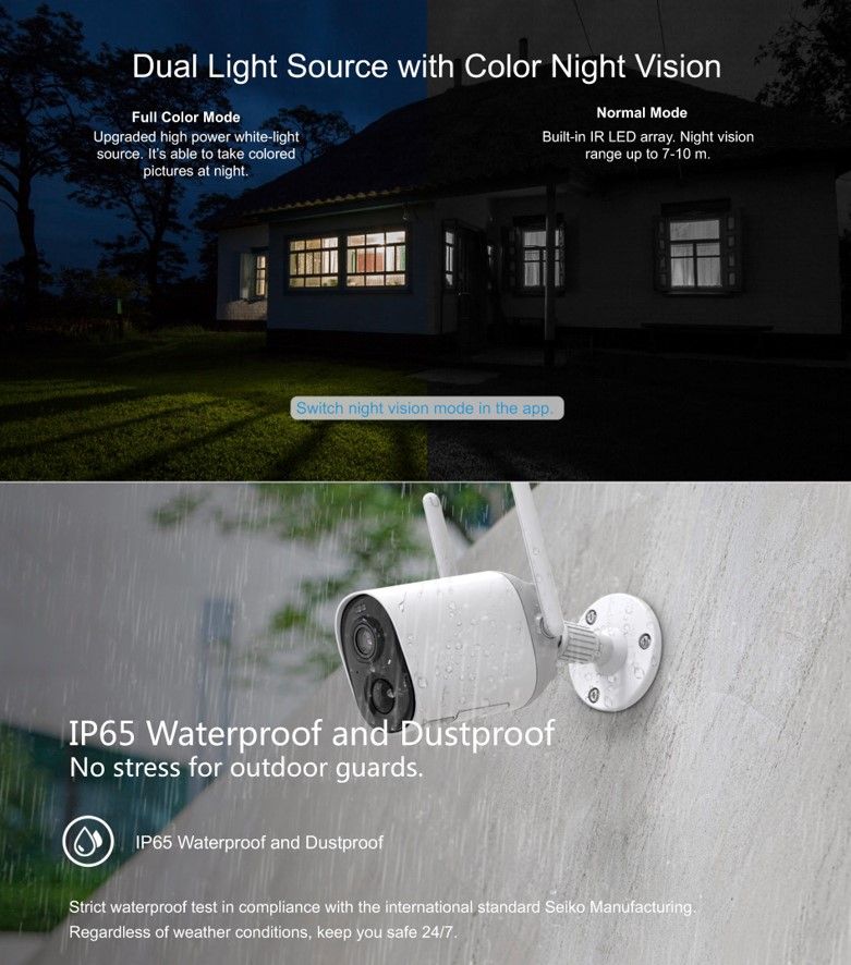 Wireless AI Security Camera