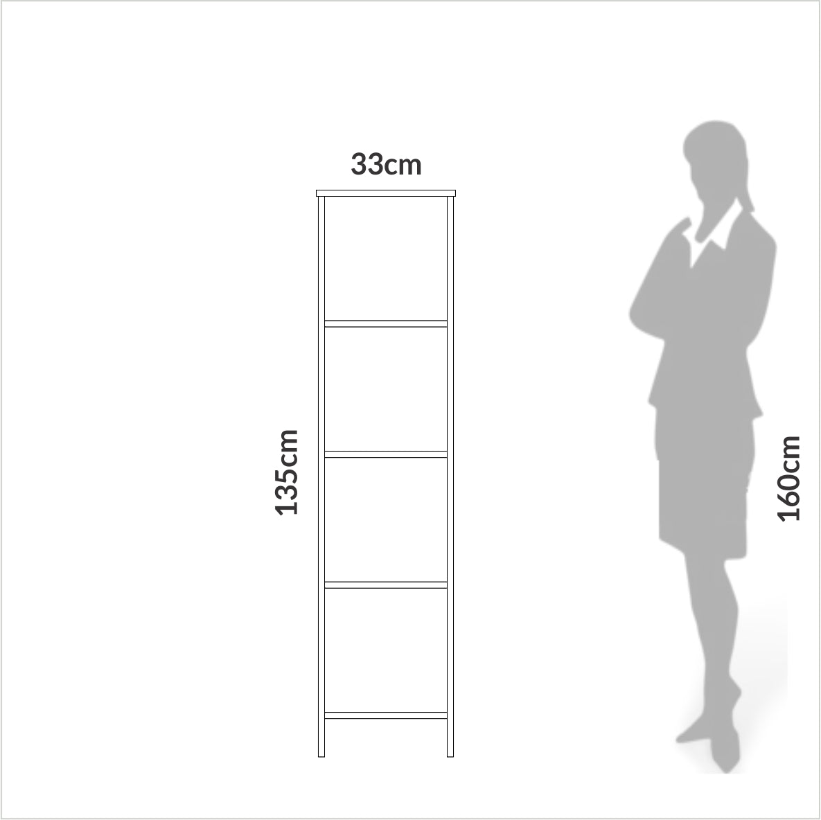 pippa single shelving