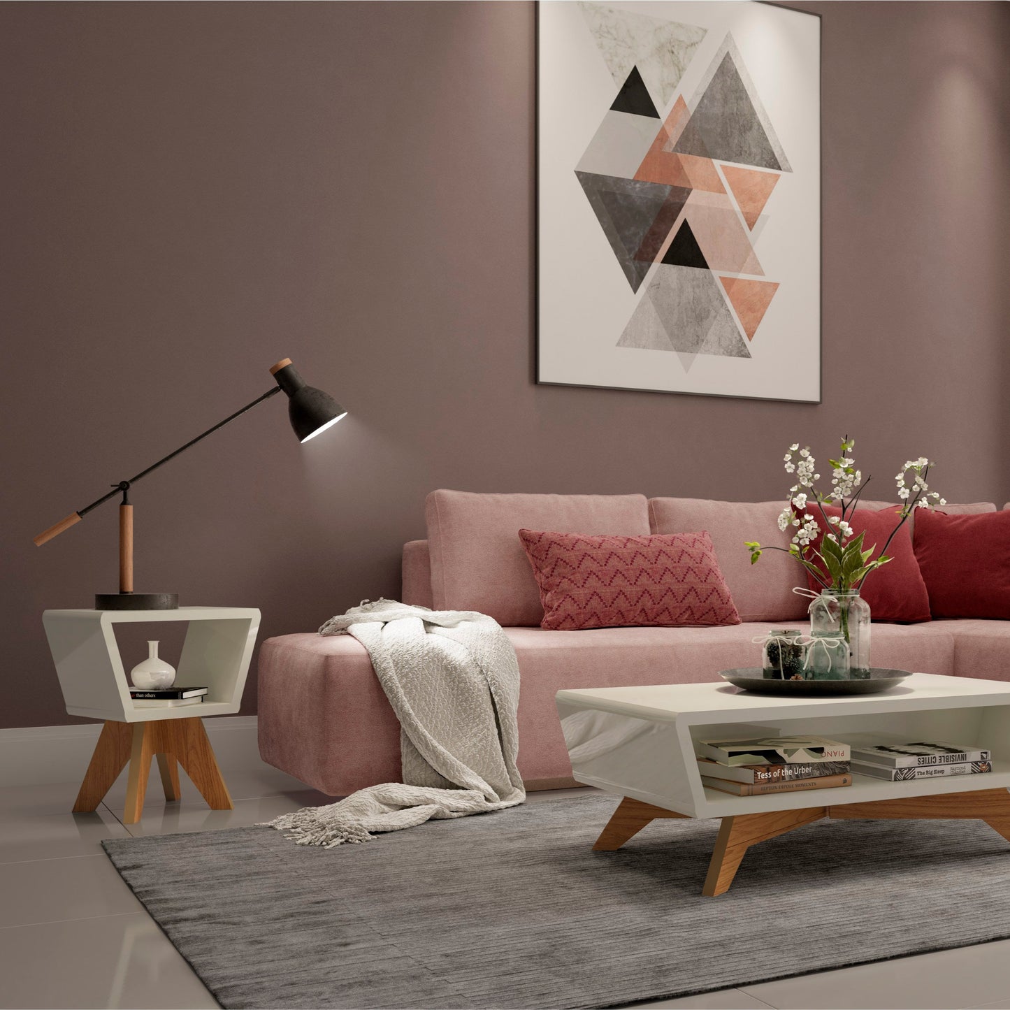 tiffany side table