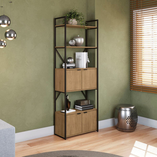 nora bookshelf with cupboard
